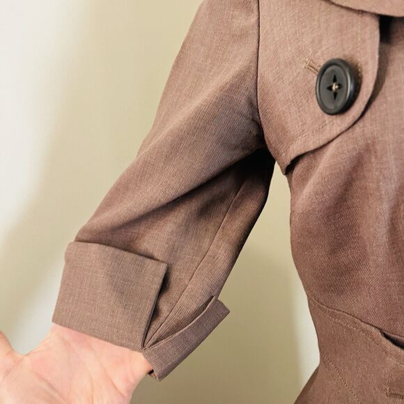 Anthropologie Long Look Coat Dress by Floreat Sz 6 Large Very Rare! As Shown - Picture 7 of 16